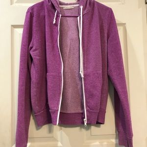 Zip up hoodie